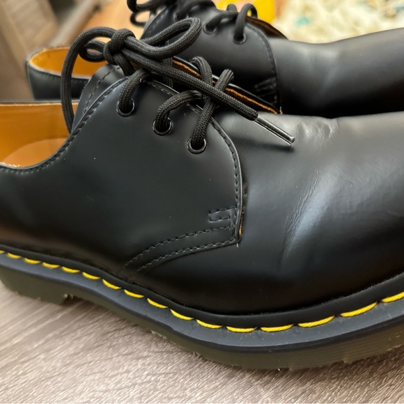Dr. Martens Black Leather Oxfords main image 3